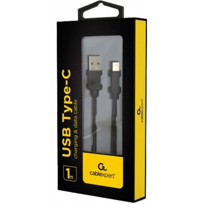 Дата кабель USB 2.0 AM to Type-C 1.0m Cablexpert (CC-USB2-AMCM-1M) Винница - изображение 2