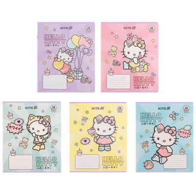 Тетрадь Kite Hello Kitty, 12 листов, линия (HK25-234-1) Винница