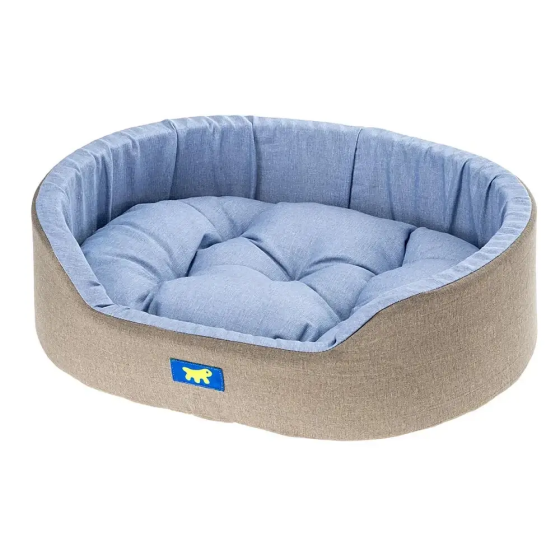 Лежак - спальное место для собак и кошек Ferplast Dandy C (Ферпласт Денди С) 65 x 46 x h 17 cm - DANDY C 65, Синий Запорожье