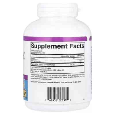 Аминокислота Natural Factors GABA (Гамма-Аминомасляная Кислота), 100 мг, Stress Relax, Pharma GABA, 1 (NFS-02838) Винница