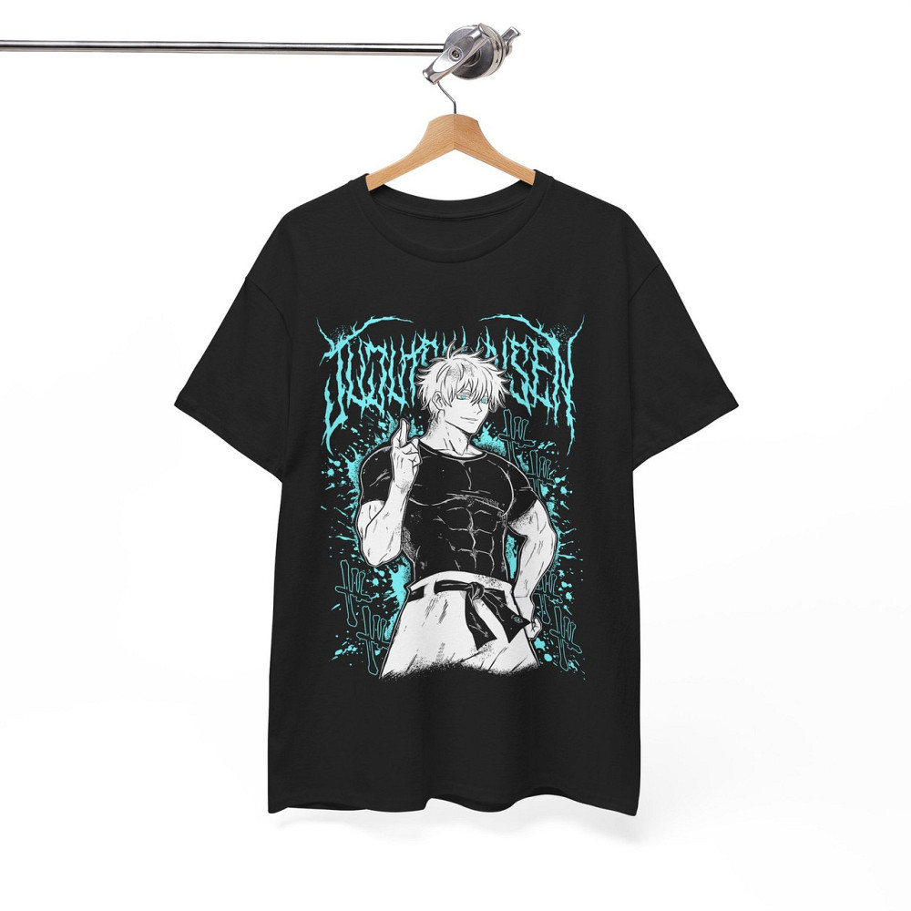 Футболка аниме Магическая битва оверсайз (S/M/L) Черний AnimeJ0604 Днепр - изображение 7