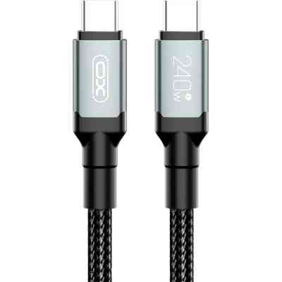 Дата кабель USB-C to USB-C NBQ264B-CC black XO (NB-Q264B-CC.black) Вінниця