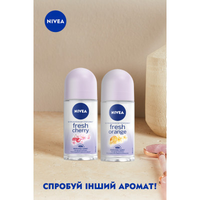 Антиперспирант Nivea Fresh Orange Свежий апельсин шариковый 50 мл (4005900965868/4006000008035) Винница - изображение 5
