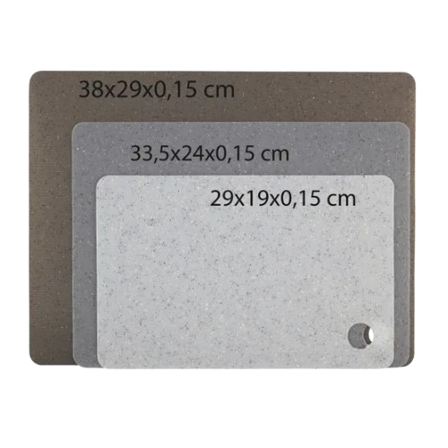 Набір дошок кухонних (3шт.: 38*29*0,15/33,5*24*0,15/29*19*0,15см) 10074 KAMILLE Житомир - фото 4