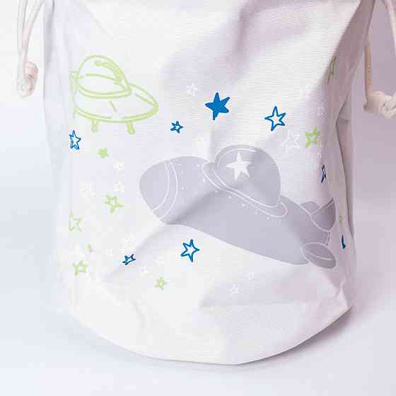 Кошик для іграшок тканинний 40×40×47 см Білий HP-41-15W Коломия