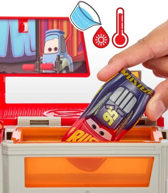 Грузовик трансформер Тачки Молния Маккуин Pixar Cars HPD82 Харьков - изображение 2