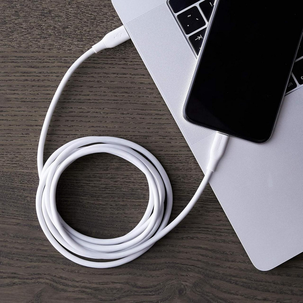 Кабель Lightning to USB‑C MFi для iPhone 12/12 Pro/12 Pro Max/11/11 Pro/11 Pro Max/X/XR 1,8 м белый Киев - изображение 4