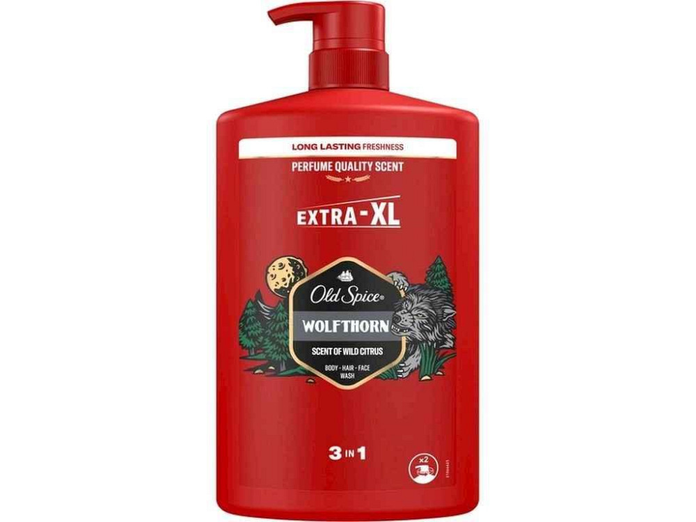 Гель-шампунь для душа 1л Wolfthorn ТМ OLD SPICE Киев - изображение 1