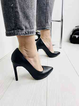 Nivelle Туфлі жіночі NIVELLE 1740/10502-10512 чорні (весна-осінь, шкіра натуральна) (3485) 36р. Коломия