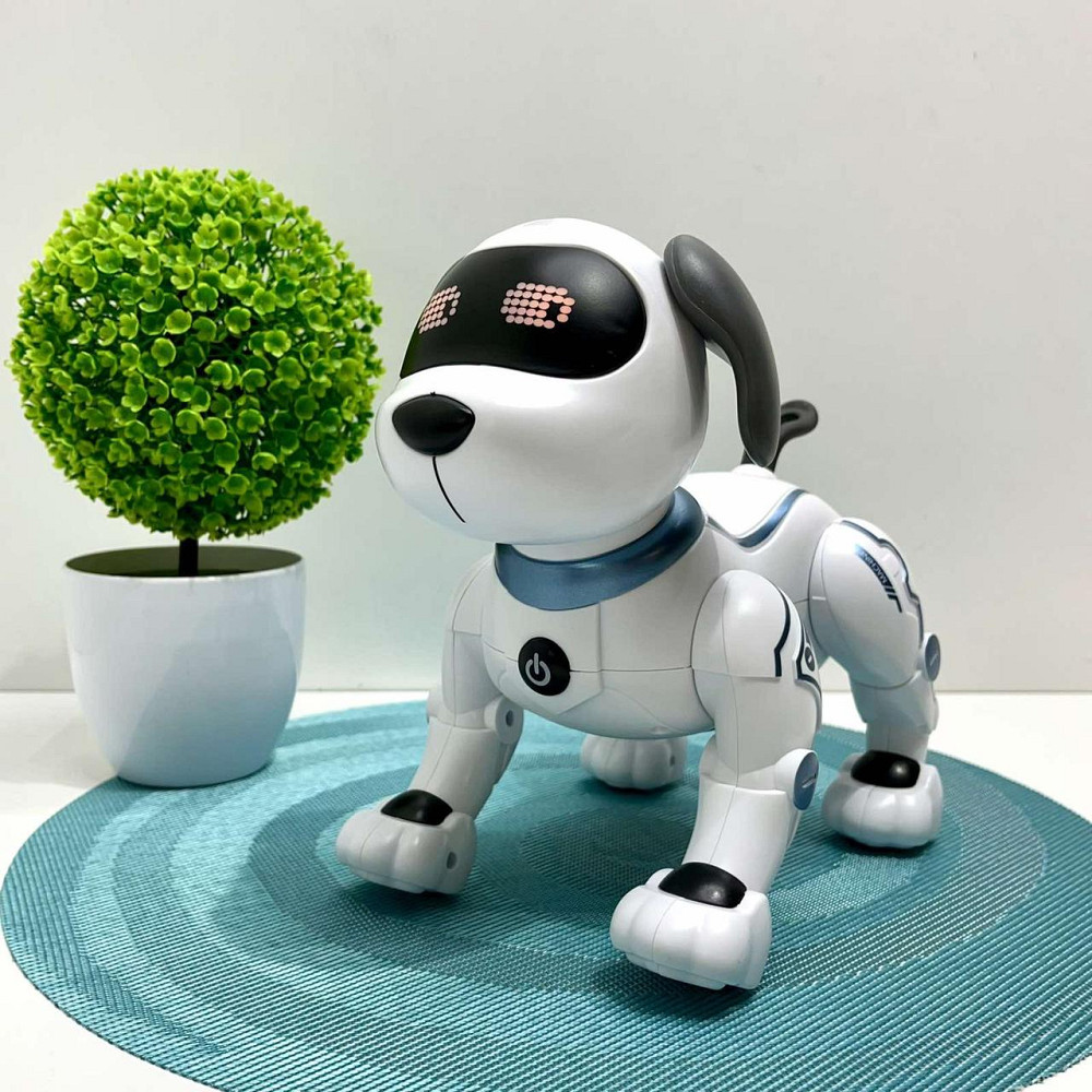 Собака-робот на радіокеруванні ходить танцює виконує голосові команди Білий (RC 0004) Чернігів - фото 1