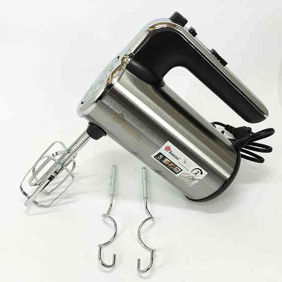 Мощный ручной миксер DOMOTEC, Кулинарный миксер, Кухонный универсальный миксер Простой кухонный QF-16 Львов