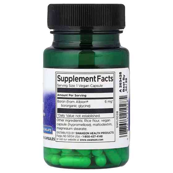 Albion Boron Bororganic Glycine 6 mg 60Caps Луцк