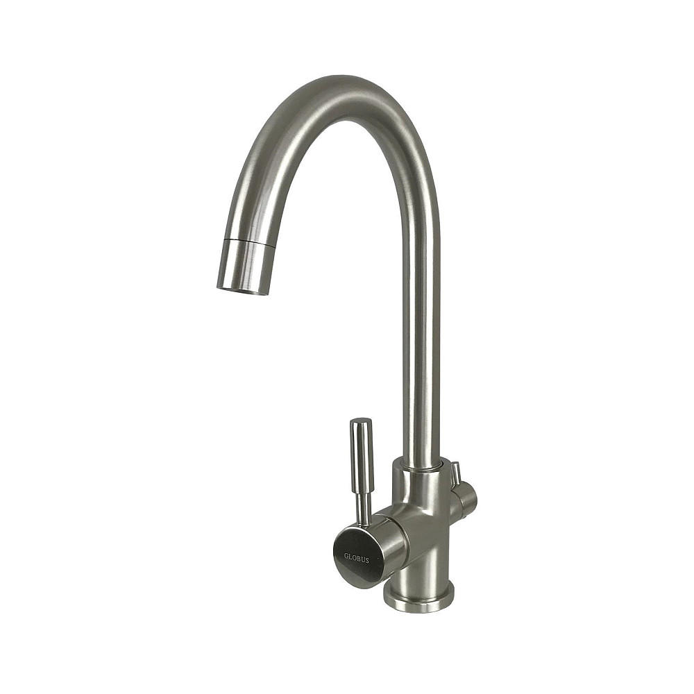 Змішувач для кухні під осмос Globus Lux LAZER GLLR-0333-8-StSTEEL Тернополь - изображение 3