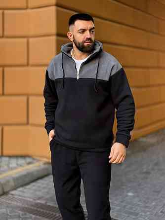 Чоловічий теплий костюм (двокольоровий) Одеса