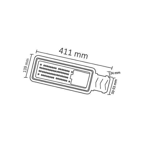 Led світильник стовповий 50W 6400K VEGAS-50 Київ