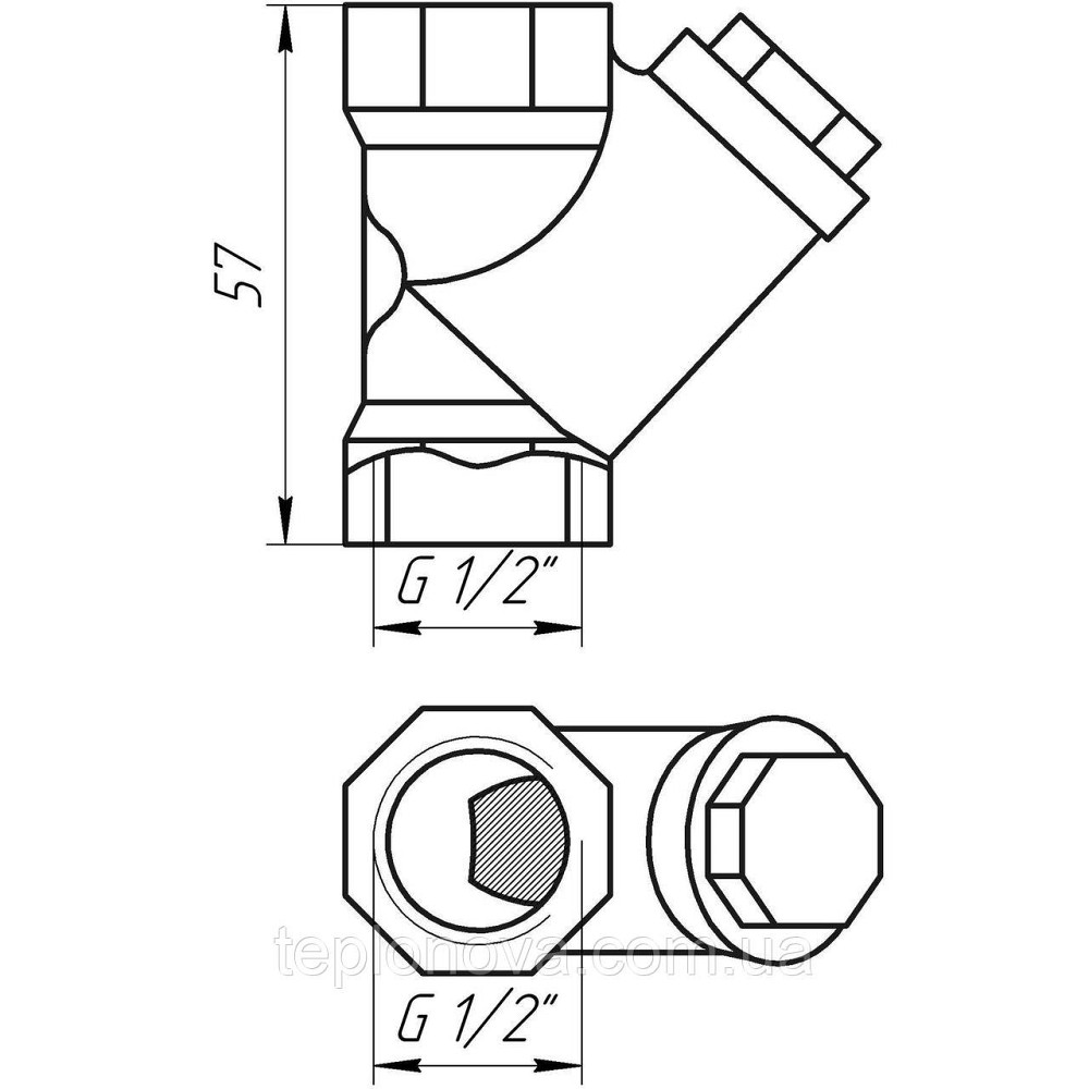Фільтр грубого очищення для газу ITAP 1/2| 193 Чернівці - фото 5