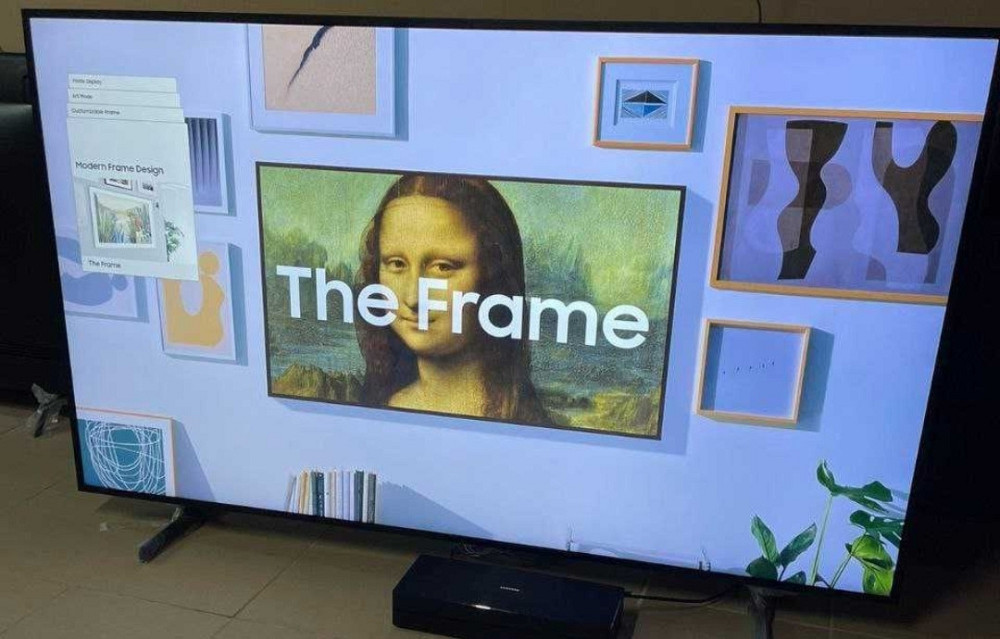 Телевизор Дизайнерский: 120Гц.FRAME Smart Samsung 65