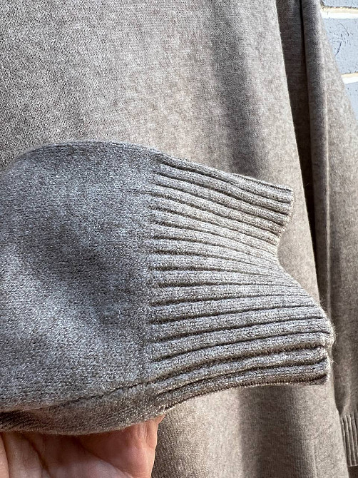 Платье женское LES ETOILES CLAIRES 8198 свитер оверсайз с карманами средняя длина one size, капучино, one size Киев - изображение 13