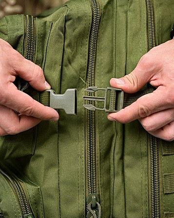 Тактический штурмовой рюкзак ТХЕ 35л олива РП7328 Киев - изображение 7