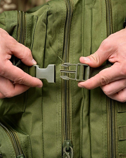 Тактический штурмовой рюкзак ТХЕ 35л  олива РП7328 Одесса - изображение 7