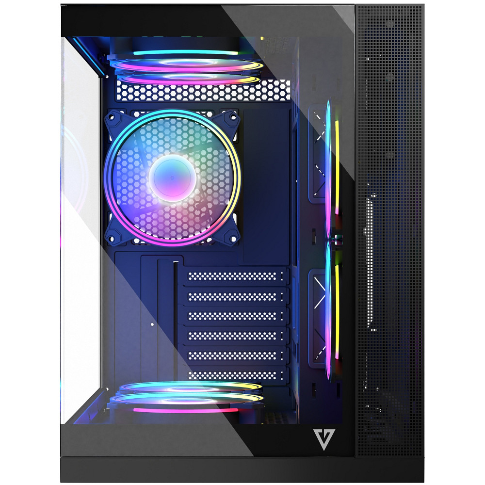 Корпус Modecom VOLCANO PANORAMA APEX ARGB 7F MIDI GREY без БЖ ATX Вінниця - фото 8