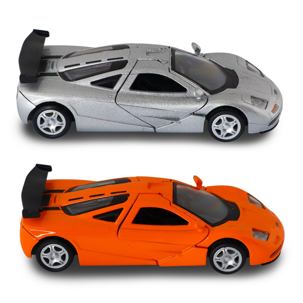 Автомодель - McLaren F1 1992 (сірий, помаранчевий) Днепр - изображение 9