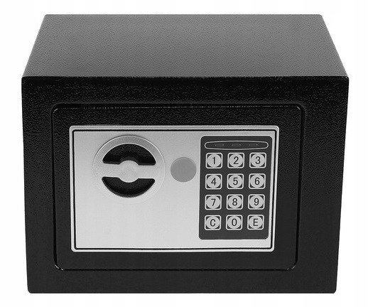 Електронний сейф металевий для зберігання цінних речей з ключами Malatec (S8799) Нововолинськ - фото 3