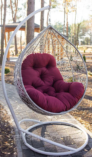 Підвісне крісло Кокон з подушкою Київ - фото 4