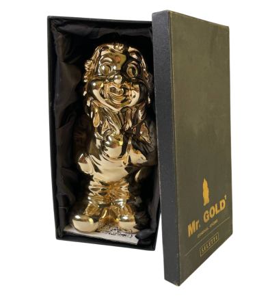 Фігура Золотий гном "Задумливий" 28 см Рівне