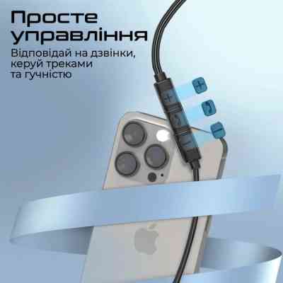 Наушники Promate Silken-C Grey (silken-c.grey) Винница