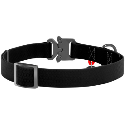 Нашийник для тварин WAUDOG Waterproof з QR паспортом XL Ш 25 мм Д 35-58 см(чорний) (27841) Вінниця - фото 2