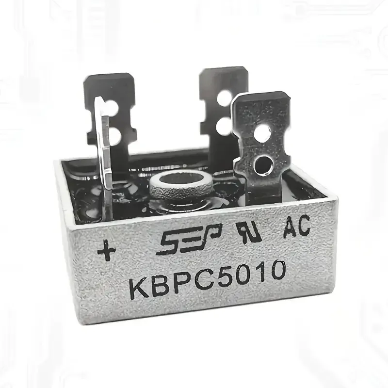 Мост однополюсный диодный KBPC5010, 50 А, 1000 В в металлическом корпусе Киев - изображение 2