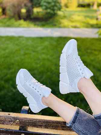 VLADEKS Кросівки жіночі VLADEKS 1074/1 білі (весна-літо, шкіра натуральна) (4642) Коломыя