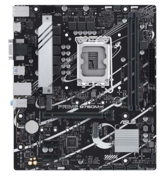 Материнська плата Asus Prime B760M-K Socket 1700 microATX Харків - фото 1