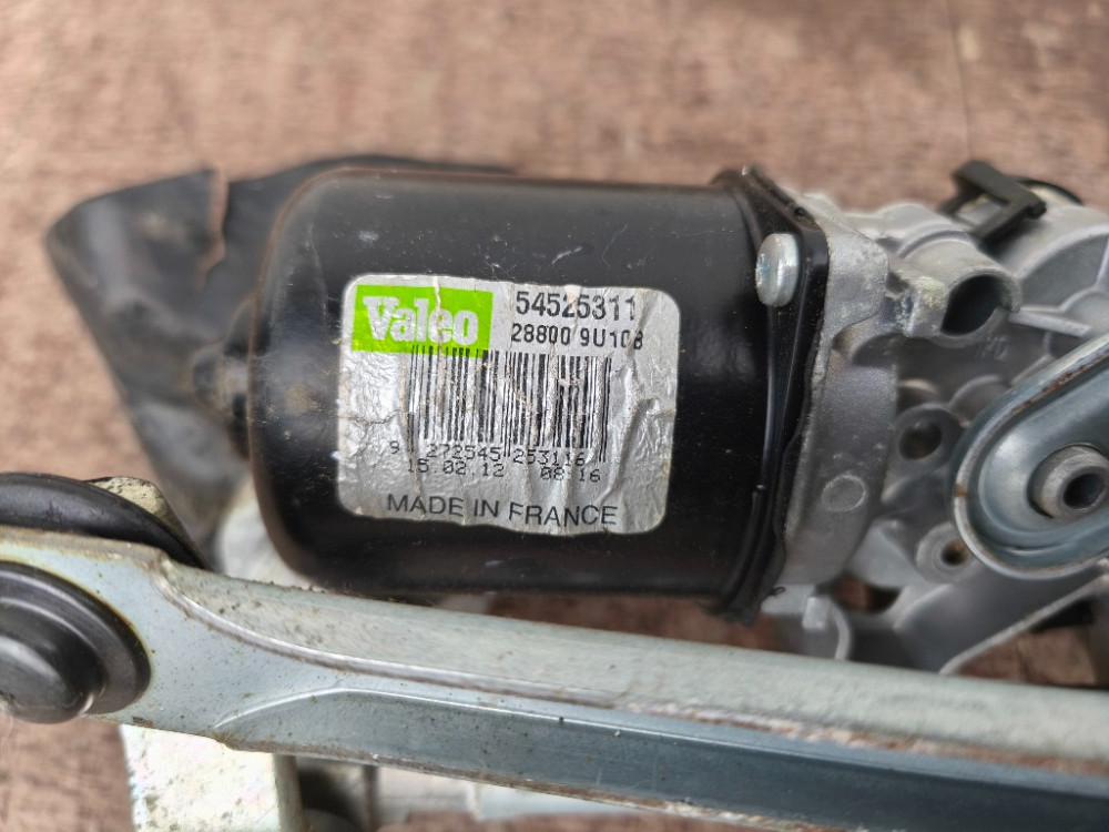 Трапеція двірників з моторчиком Nissan Note E11 2005-2012 (28800-9U10B) Ковель - изображение 2