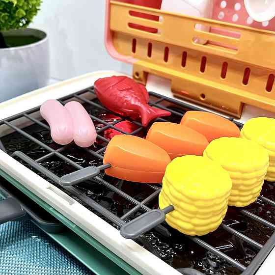Майстер Гриль WToys продукти змінюють колір звук підсвічування кухонне приладдя холодна пара Рожевий (22542) Чернігів
