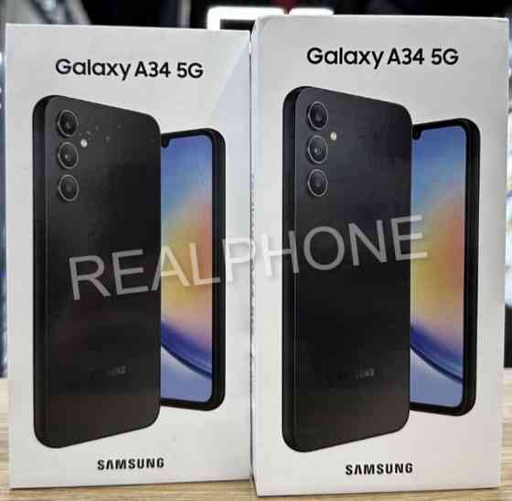 Смартфон: Samsung Galaxy A34, 6/128Gb, Black. Київ