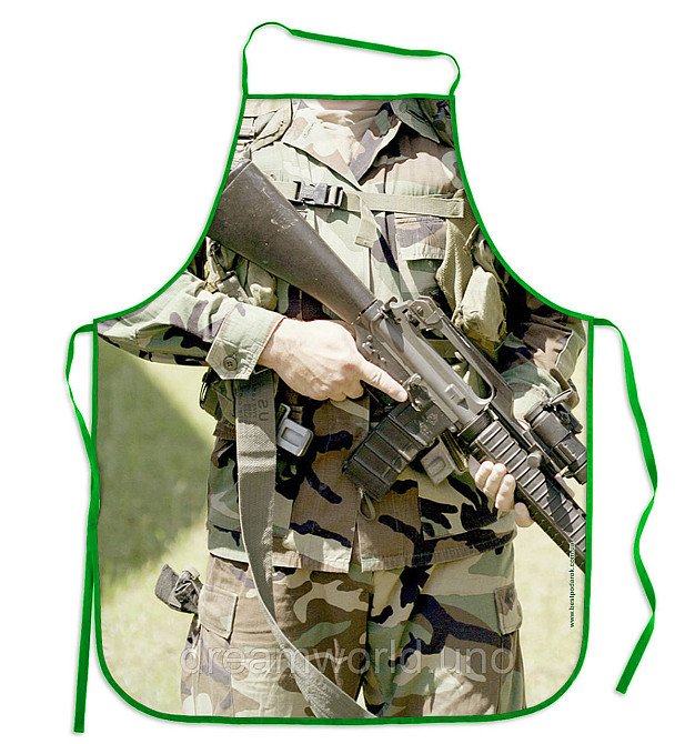 Прикольные фартуки Солдат Удачи Харьков - изображение 1