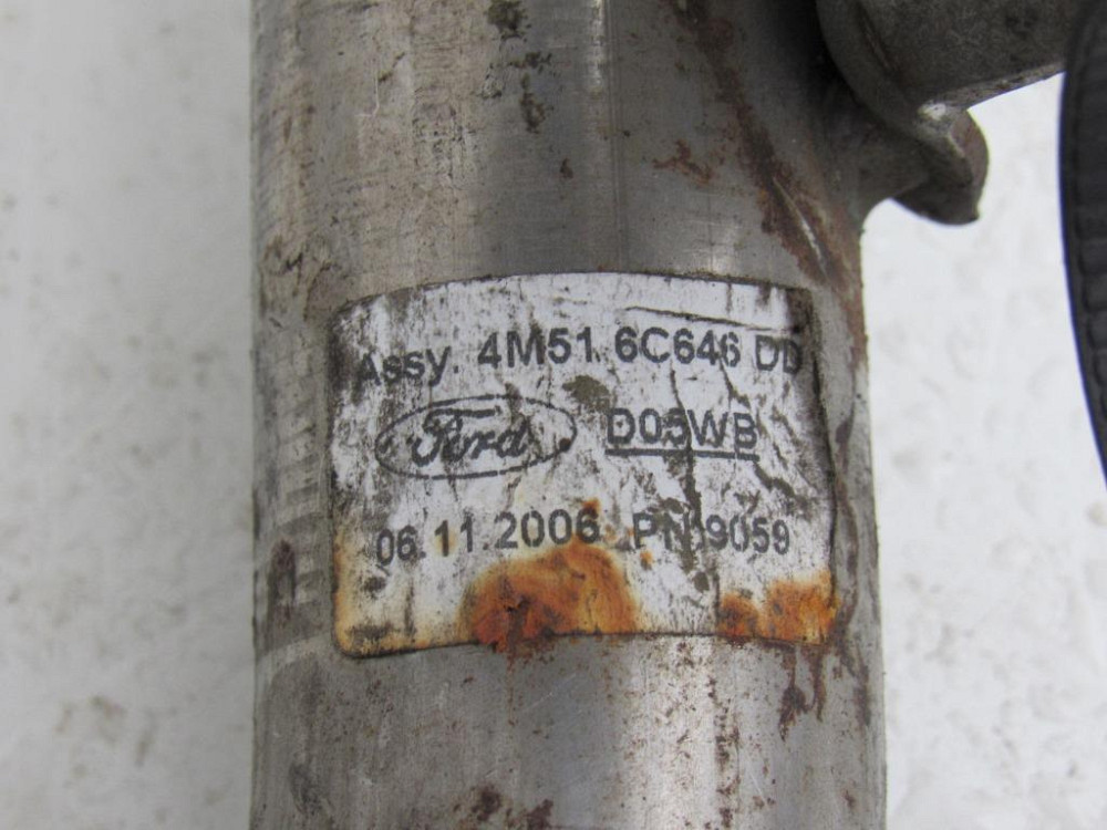 Патрубок інтеркулера Ford C-Max 1.8 TDCI 2007-2010 (4M51-6C646-DD) Ковель - фото 2