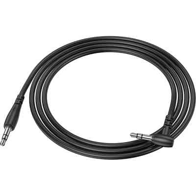 Кабель мультимедійний 3.5mm M to 3.5mm M 1.0m black BOROFONE (6974443382167) Вінниця