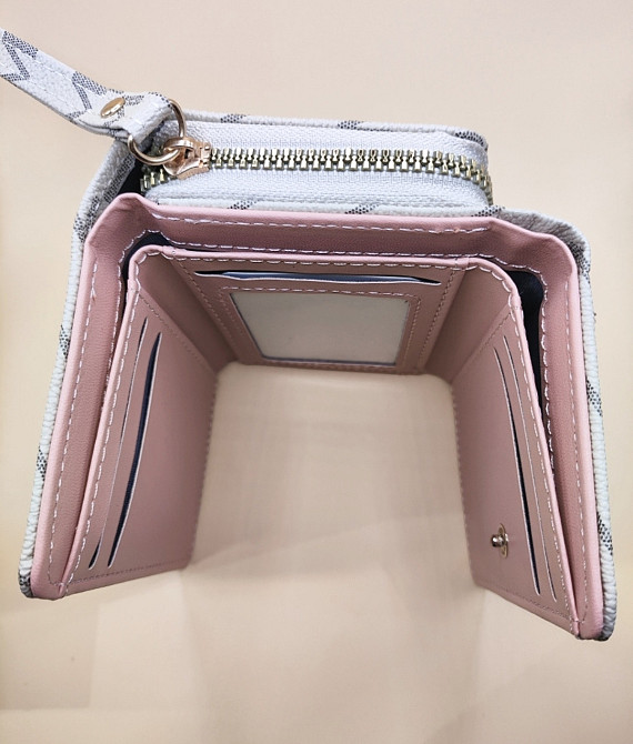 Гаманець жіночий маленький Бежевий Смела - изображение 8