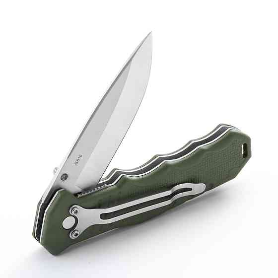 Ніж складаний кишеньковий Ganzo G616-GR (7.9 см) 440C / ABS зелений Київ