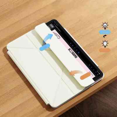 Чехол для планшета BeCover Ultra Slim Origami Magnetic Apple iPad Mini 6 2021 Beige (712943) Винница