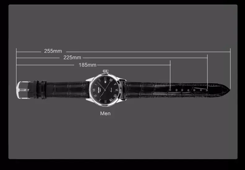 Мужские наручные часы Skmei 9058 Черный Винница - изображение 4