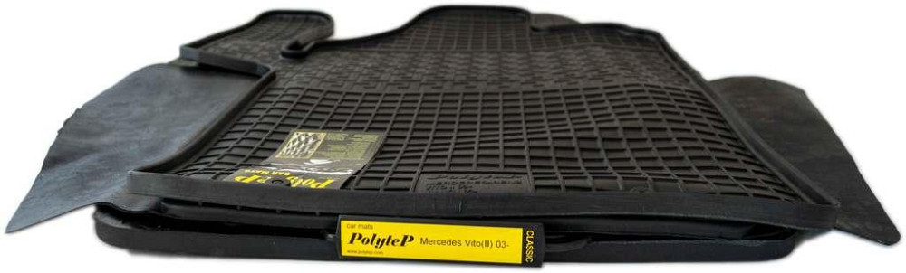 Килимки салону гумові Mercedes Vito II 03, к-т (3шт.) Київ - фото 1