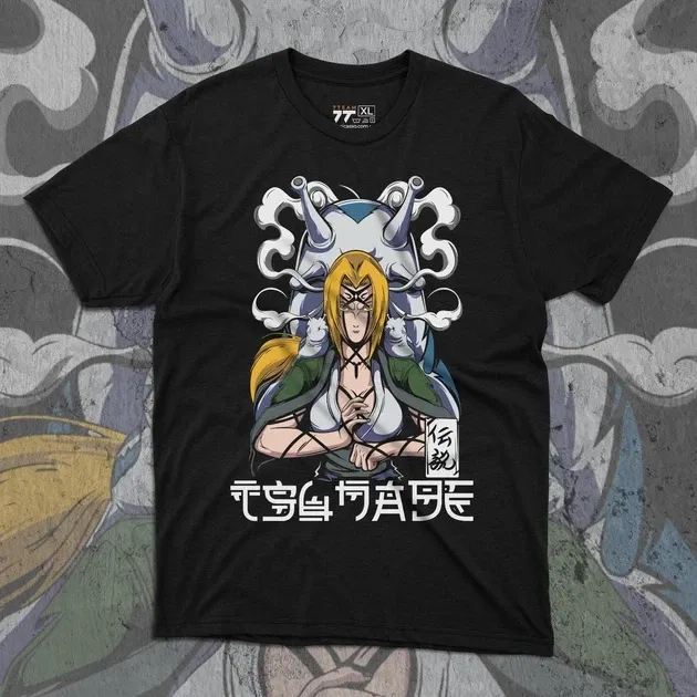 Футболка чоловіча з  принтом Наруто Цунаде Розмір 48 Anime01Розмір 48 Дніпро - фото 1