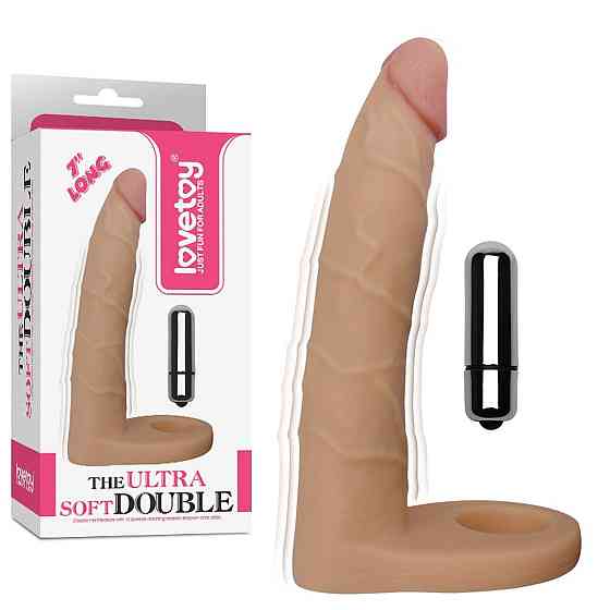 Насадка на член 7 The Ultra Soft Double Vibrating Sex Aura Київ