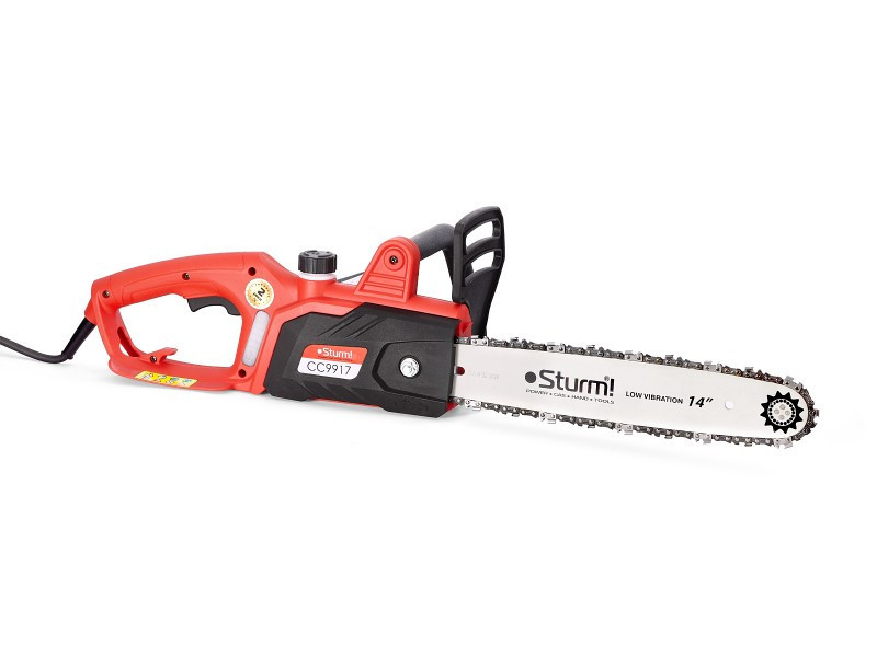 Пила цепная электрическая (1750 Вт, 355 мм, боковой двигатель) Sturm CC9917 (читать описание) Ровно - изображение 1