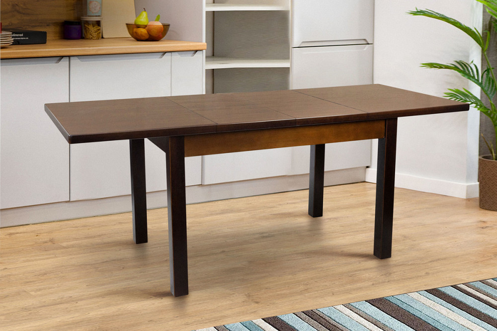 Стіл обідній Бронкс 120(+40+40)*80, темн.горіх Київ - фото 5