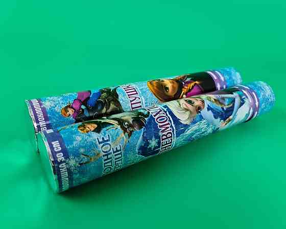 Хлопушка пневматическая Холодное сердце, длина 30 см (хл холодное сердце 30 см) (1 пачка) Харьков